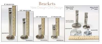   1" Brackets 